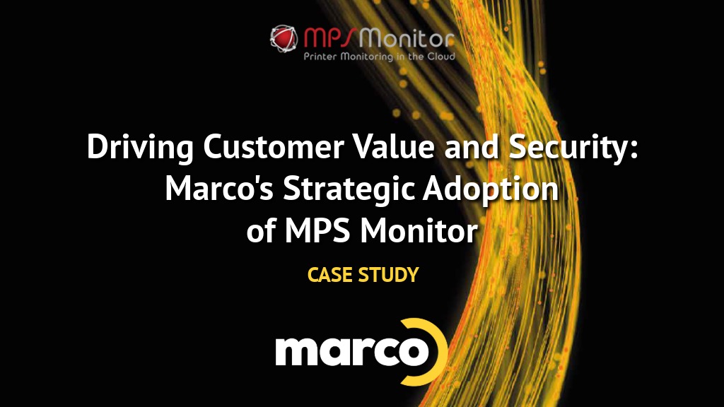 Case Study Marco MPS Monitor